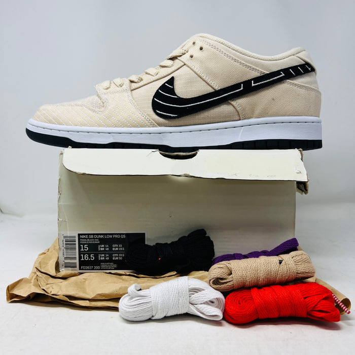 Nike SB Dunk Low Albino & Preto