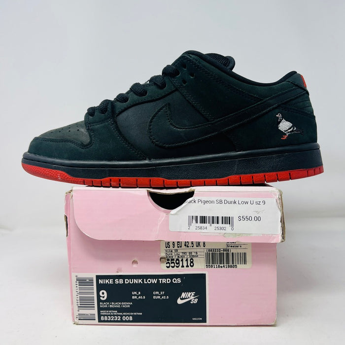 Nike SB Dunk Low Black Pigeon