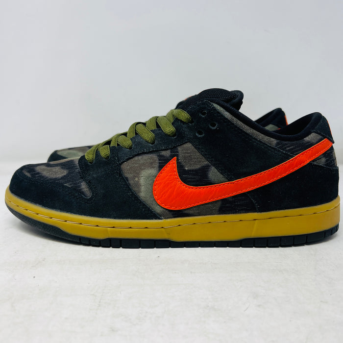 Nike SB Dunk Low Black Rough Green