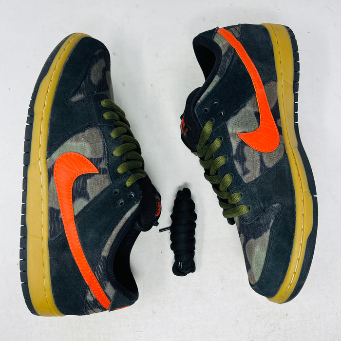 Nike SB Dunk Low Black Rough Green
