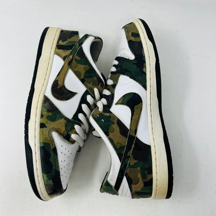 Nike SB Dunk Low Camo Legion Green