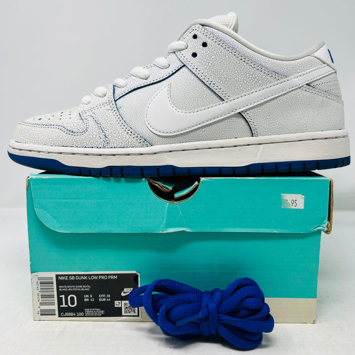 Nike SB Dunk Low Premium White Game Royal
