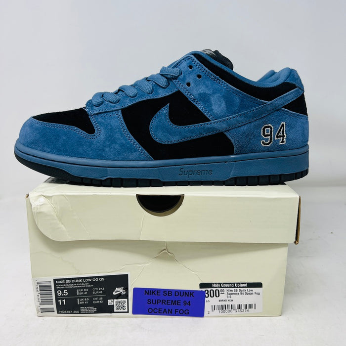 Nike SB Dunk Low Supreme 94 Ocean Fog