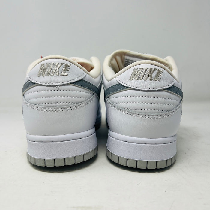 Nike SB Dunk Low Supreme 94 White Metallic Silver