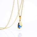 September Birthstone Necklace : Kyanite