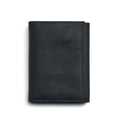 Shinola Black Leather Tri Fold Wallet