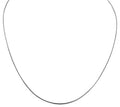 Square Snake Chain in Sterling Silver (16inches and 1.1mm)