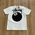 Stussy 8 Ball Tee White