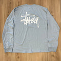 Stussy Basic Long-Sleeve Tee Blue