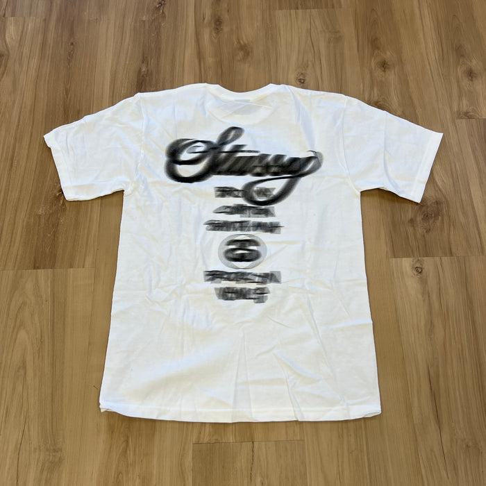 Stüssy Blur World Tour Tee White