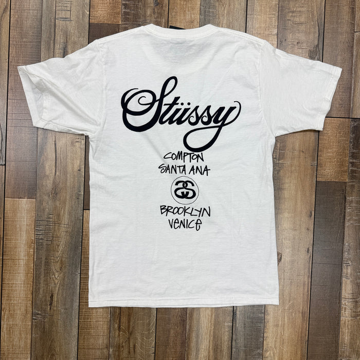 Stussy Bronx Shirt White