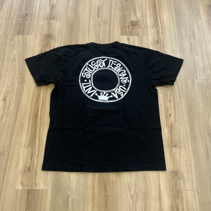 Stüssy Buana Pigment Dyed Tee Black