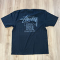 Stussy Classic Gear Pigment Dyed Tee Black