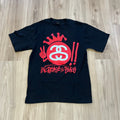 Stussy Crown Increase The Peace Tee Black