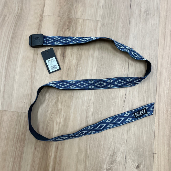 Stussy Diamond Jacquard Travel belt Blue