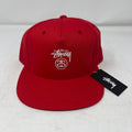 Stussy embroidered classic logo and double "SS" link