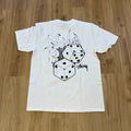 Stussy Fire Dice Tee White