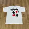 Stussy Full Deck 2 Tee White