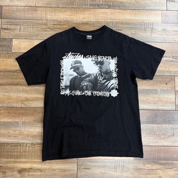 Stussy Gang Starr Take It Personal Tee Black
