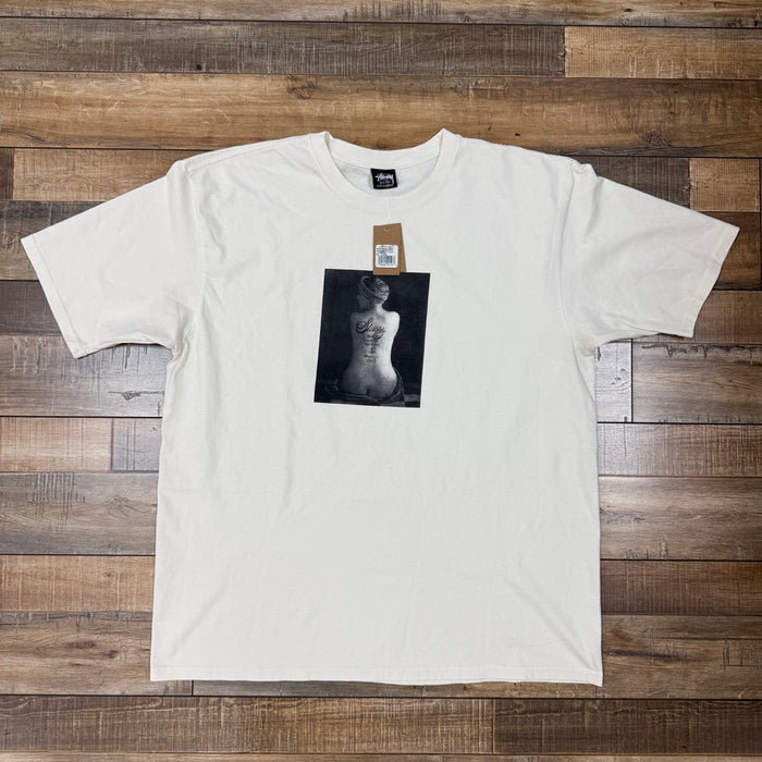 Stussy Le Violon Pigment Dyed Tee 'Natural'