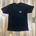 Stussy Logo Tee Black