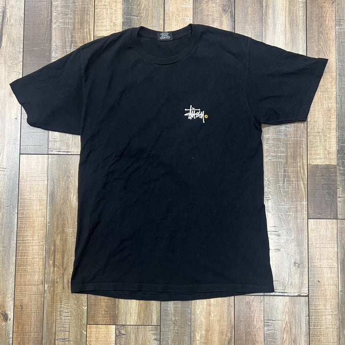 Stussy Logo Tee Black
