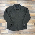 Stussy Mini Check Quilted Zip Shirt