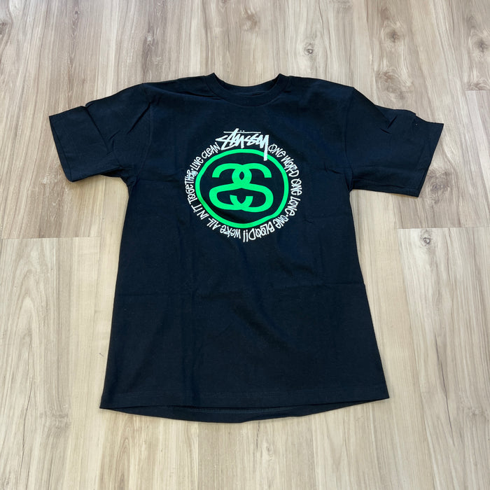 Stüssy "One World One Love" Tee Black