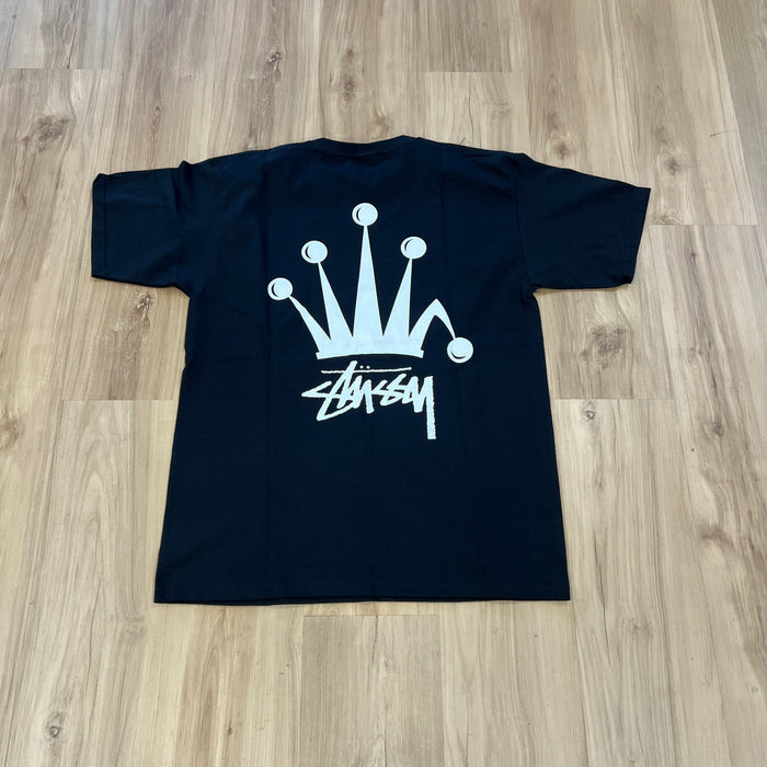 Stussy Regal Crown Tee Black
