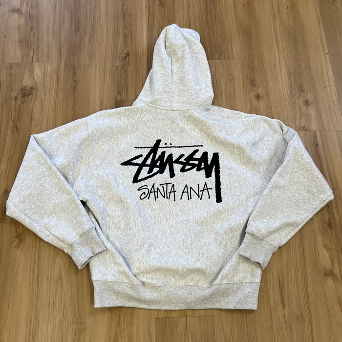 Stüssy Santa Ana Chapter Hoodie Ash Grey