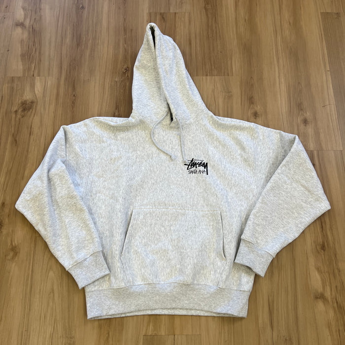Stüssy Santa Ana Chapter Hoodie Ash Grey