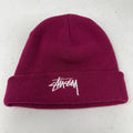 Stussy Stock Cuff Beanie 'Plum'