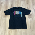 Stussy Stock Kaleidoscope Tee Black