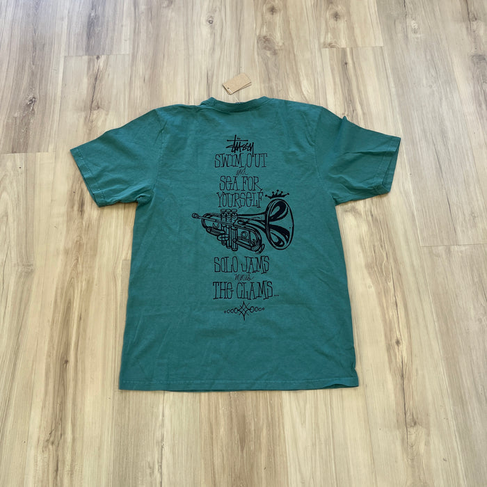 Stussy Swim Out Tee Green