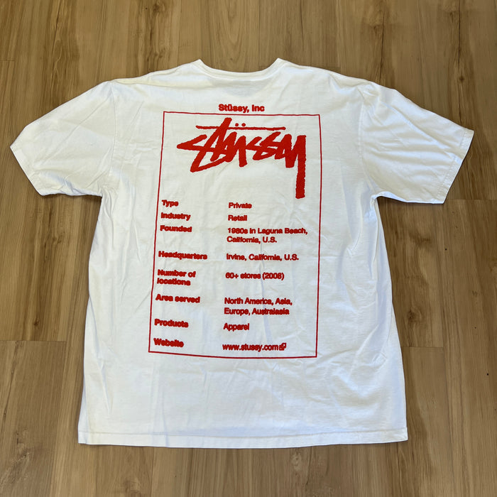 Stüssy Wiki T-shirt White