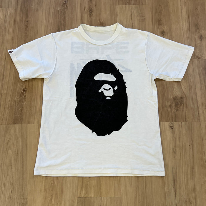 Stussy x BAPE World Tour Tee 'White'