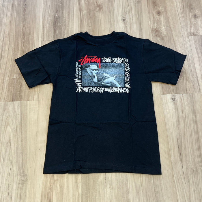Stussy Youth Brigade Tee Black