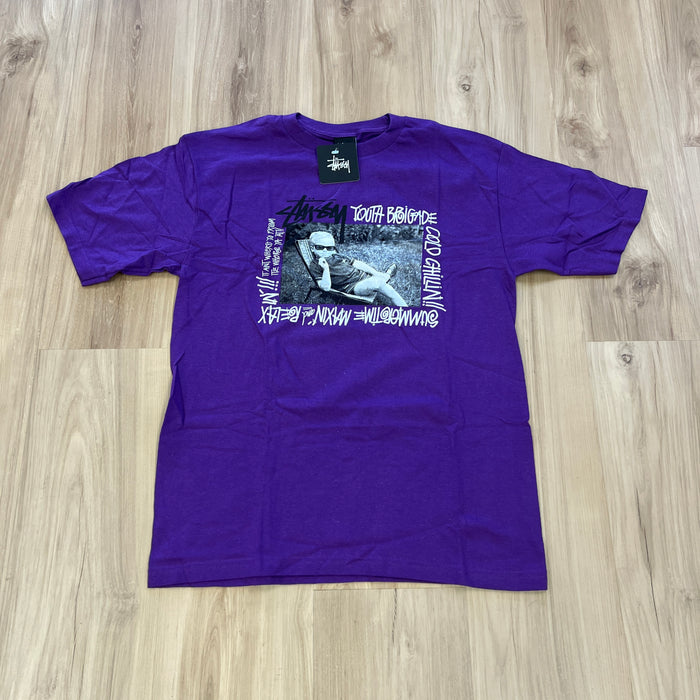 Stussy Youth Brigade Tee Purple