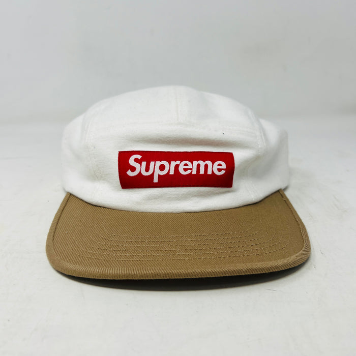 Supreme 2-Tone Camp Cap White