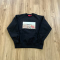 Supreme Aerial Crewneck Black