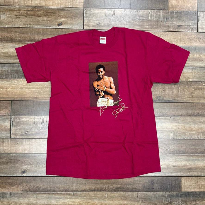 Supreme Al Green Tee in magenta, brand new condition