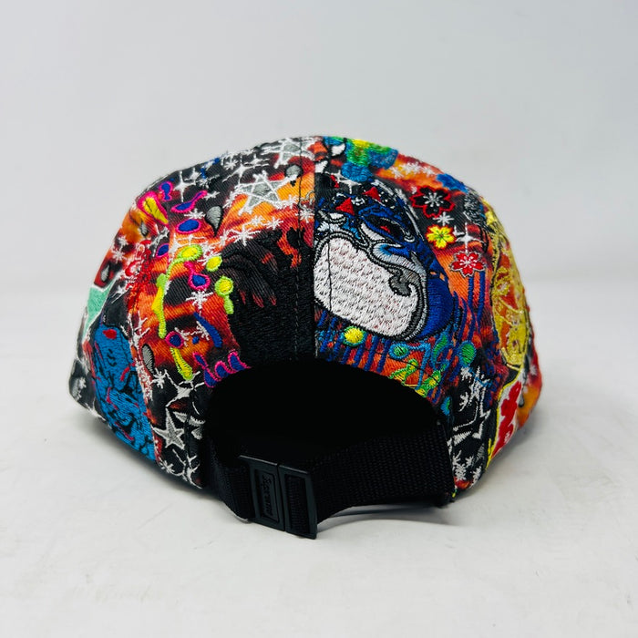 Supreme AOI Embroidered Camp Cap Red