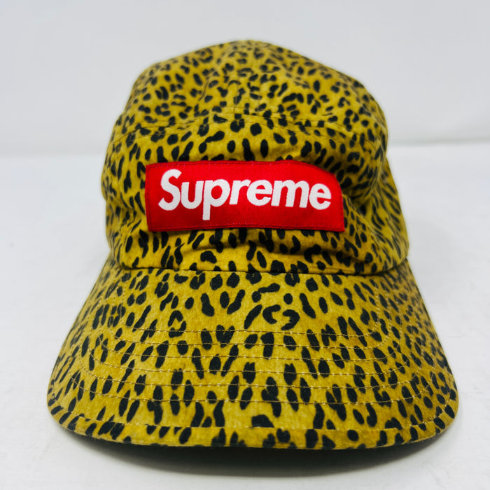 Supreme Barbour Waxed Cotton Camp Cap Leopard