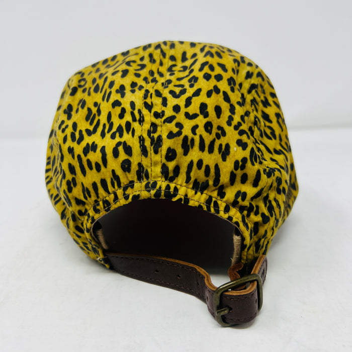 Supreme Barbour Waxed Cotton Camp Cap Leopard