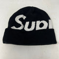 Supreme Big Logo Beanie 'Black'