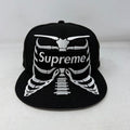 Supreme Bones Box Logo New Era 59Fifty Cap Black
