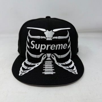 Supreme Bones Box Logo New Era 59Fifty Cap Black
