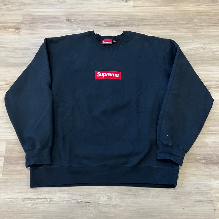 Supreme Box Logo Crewneck Black