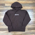 Supreme Box Logo Hooded Sweatshirt (FW21) Dark Brown