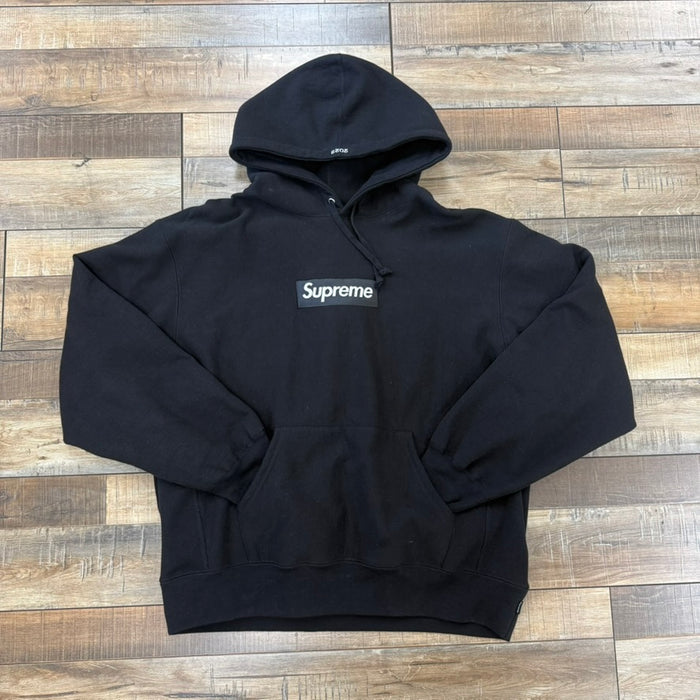 Supreme Box Logo Hooded Sweatshirt (FW23) Black